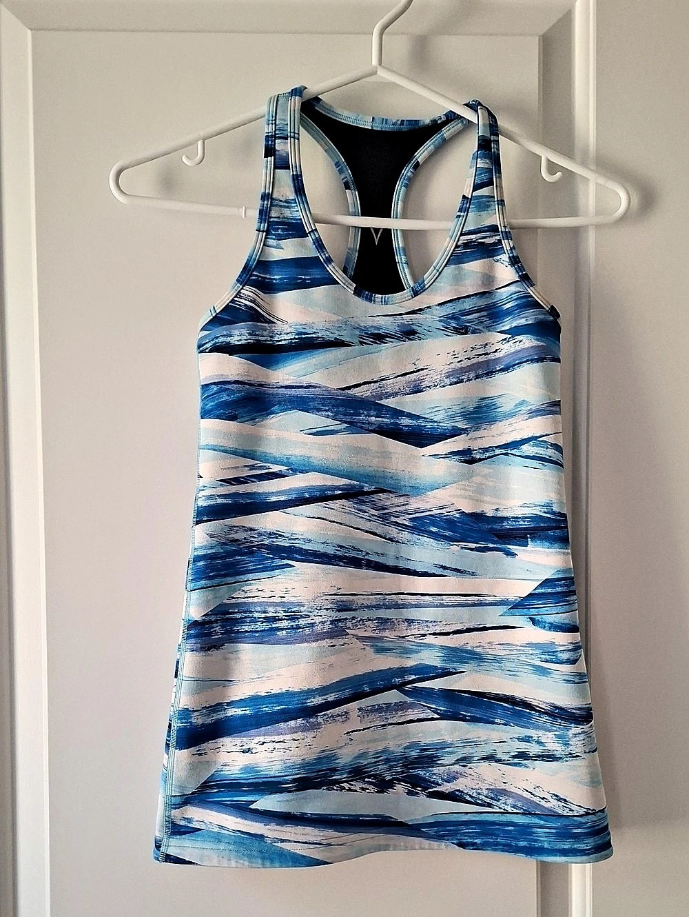 Ivivva by Lululemon🍋 Keep Ur Cool Racer Colours Blue White reversible to Black